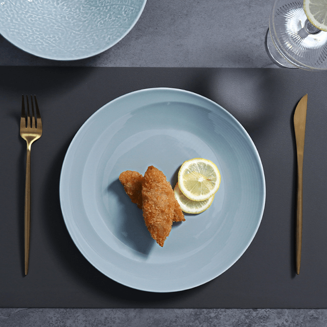 Juegos de platos nórdicos Juego de cena de lujo Juego de vajilla de cerámica Platos de vajilla Juego de cuencos y platos de cerámica