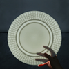 Juego de platos de Hotel Ware Vajilla Juego de cena blanca Juego de vajilla de porcelana de hueso