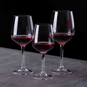 Copa de vino de hotel Cristalería transparente comercial