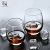 Vaso de cristal para beber whisky, vaso alto 