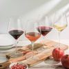 Copa de vino angular sin plomo del cuenco de los vasos de consumición de la hospitalidad 16-onza