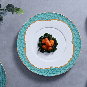 Platos de catering de porcelana de hueso