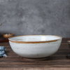 Cuenco con asa, cuenco de cerámica para servir sopa, apto para horno