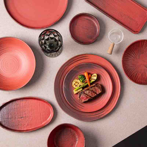 Fabricante de vajillas de cerámica, venta al por mayor, platos para restaurantes