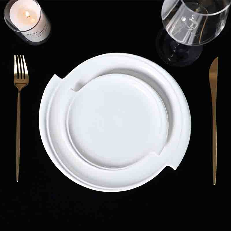 Fabricante mayorista de vajillas de porcelana blanca