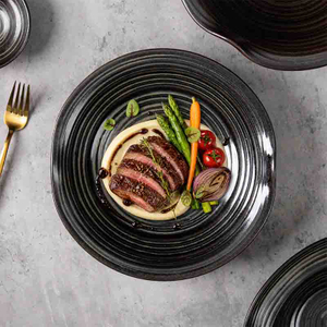 Fabricante mayorista de vajillas de porcelana estilo restaurante