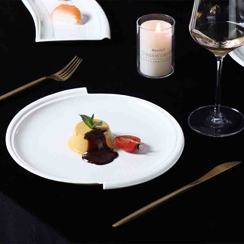 Fabricante mayorista de vajillas de porcelana blanca
