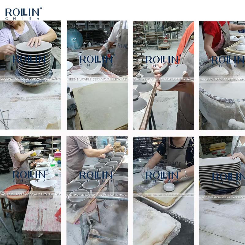 fabricante de porcelana rollin 