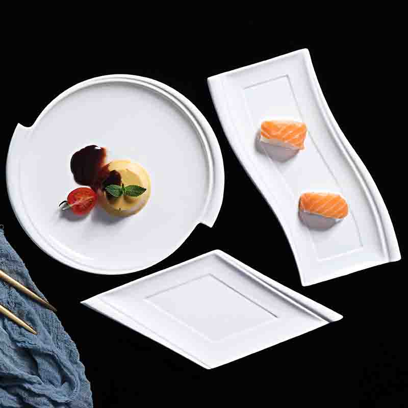 Fabricante mayorista de vajillas de porcelana blanca